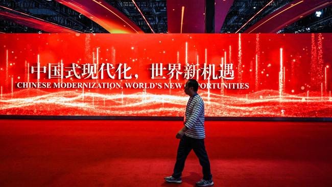 More than 250 Australian companies were represented at this year’s annual Chinese International Import Expo. Picture: AFP