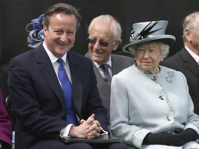 The Queen was not happy when David Cameron leaked details about their private meetings. Picture: Chris Jackson/Pool