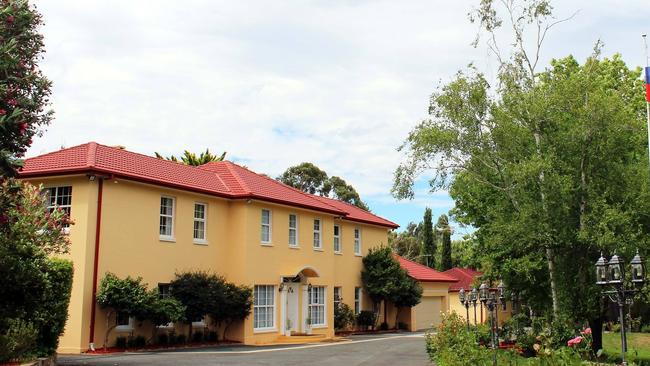 The current embassy of Russia in Canberra. Picture: Facebook