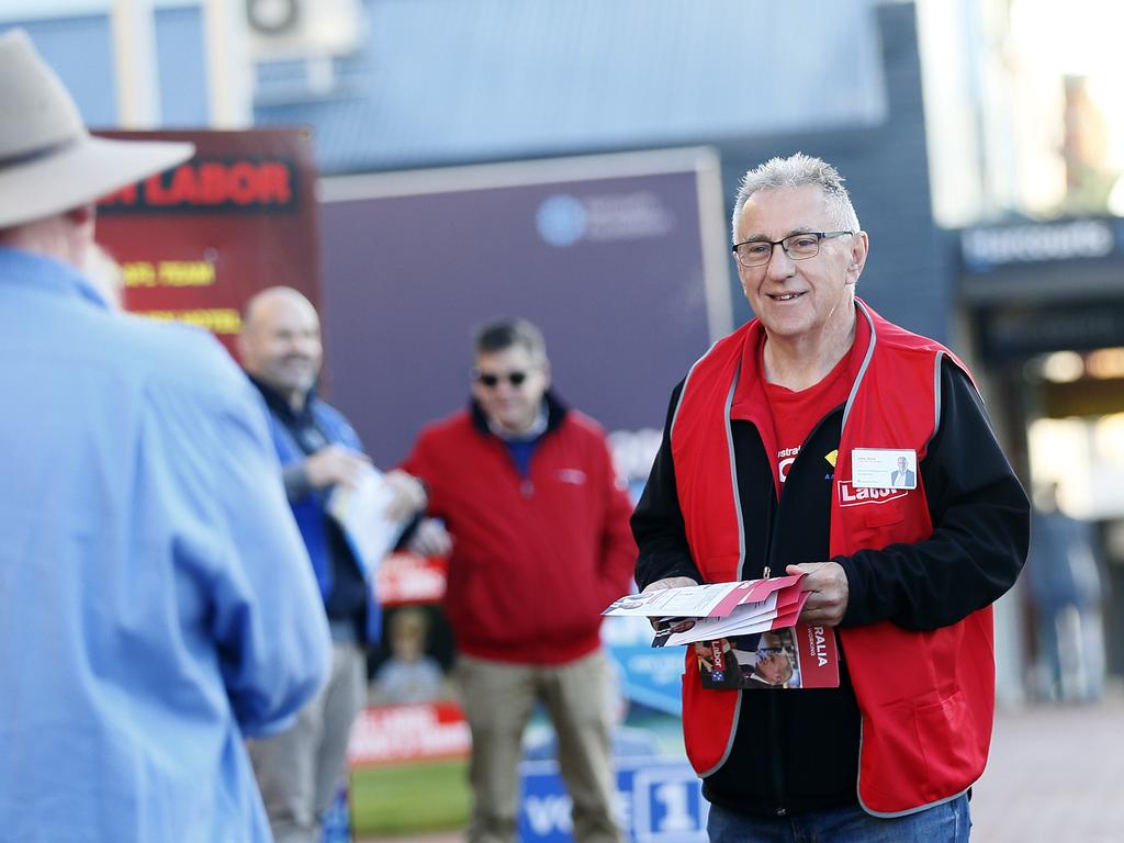 Labor Senate candidate John Short at Burnie. PICTURE CHRIS KIDD