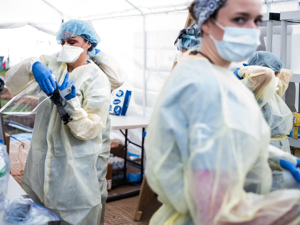 New York City remains the epicentre of the coronavirus pandemic in the United States. Picture: Misha Friedman/Getty Images/AFP