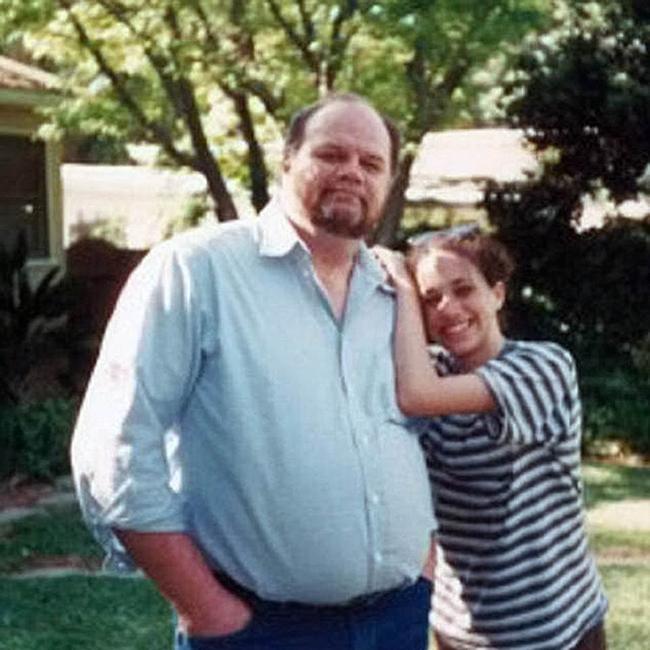 Thomas Markle and his daughter, Meghan. Picture: Thomas Markle: My Story