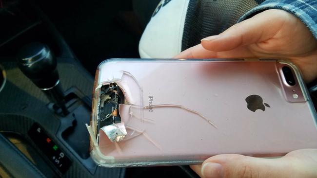 RUSH HOUR: Lucky this iPhone smashed | news.com.au — Australia’s ...