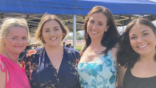 Gympie Race Day, March 4 2023 – Jodie Benyon, Stacey Jones, Michelle Manassero and Chantelle Mayers.