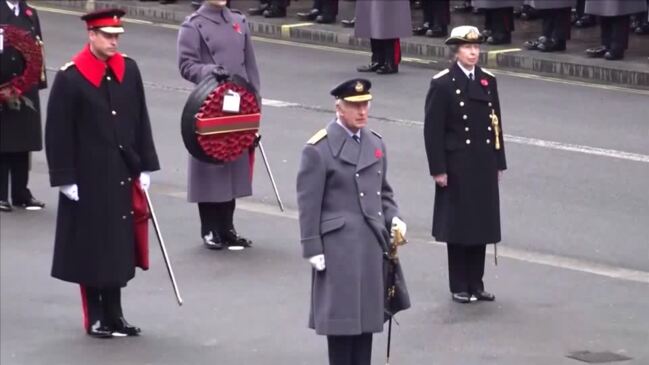 UK’s King Charles, PM Sunak lead remembrance services