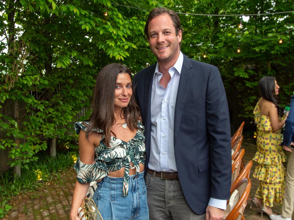 Candice and Brandon Miller, pictured in June 2019. Picture: Mark Sagliocco/Getty Images for Hamptons Magazine