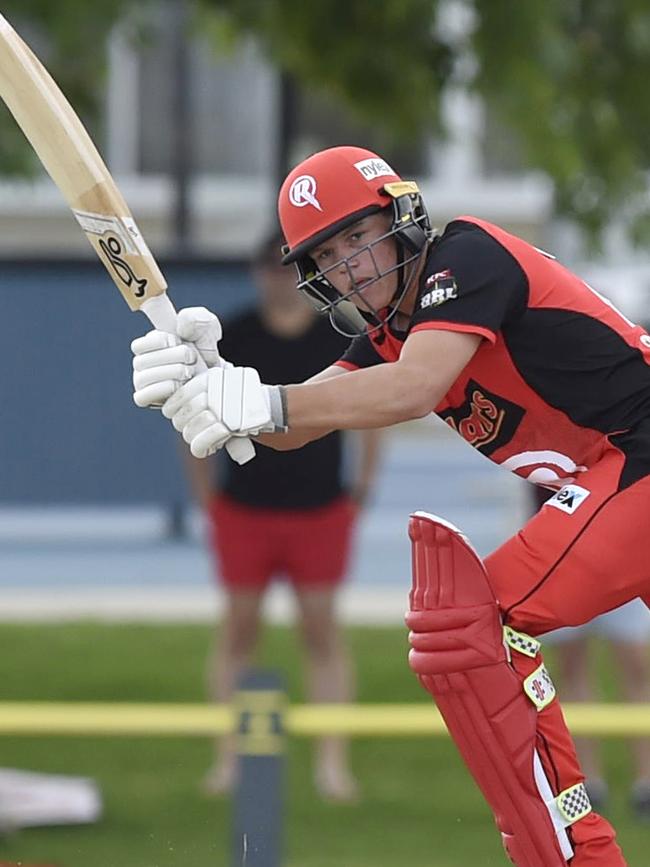 Jake Fraser-McGurk is a member of the Melbourne Renegades’ BBL squad. Picture: Alan Barber.