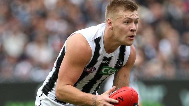 Collingwood star Jordan De Goey.