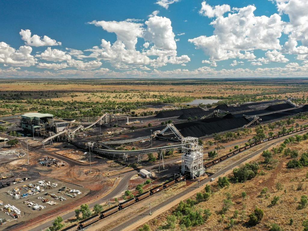 The Kestrel Coal Mine in central Queensland. The Greens have called for an end to all new coal projects, including mining.