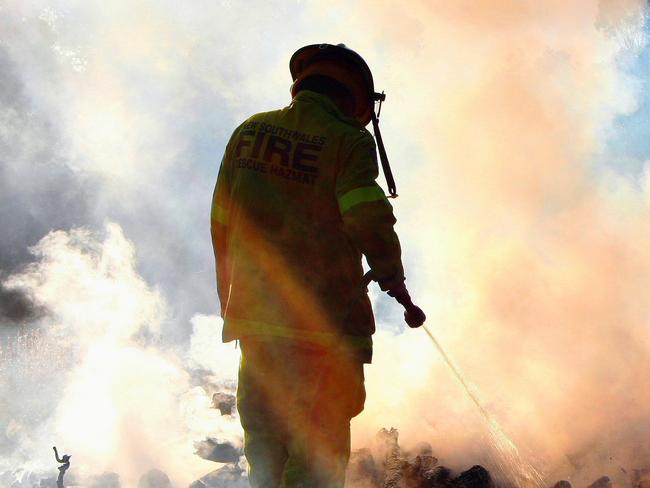 Wyong Fire Station Deputy Captain Ross Beckley Picture: SUPPLIED