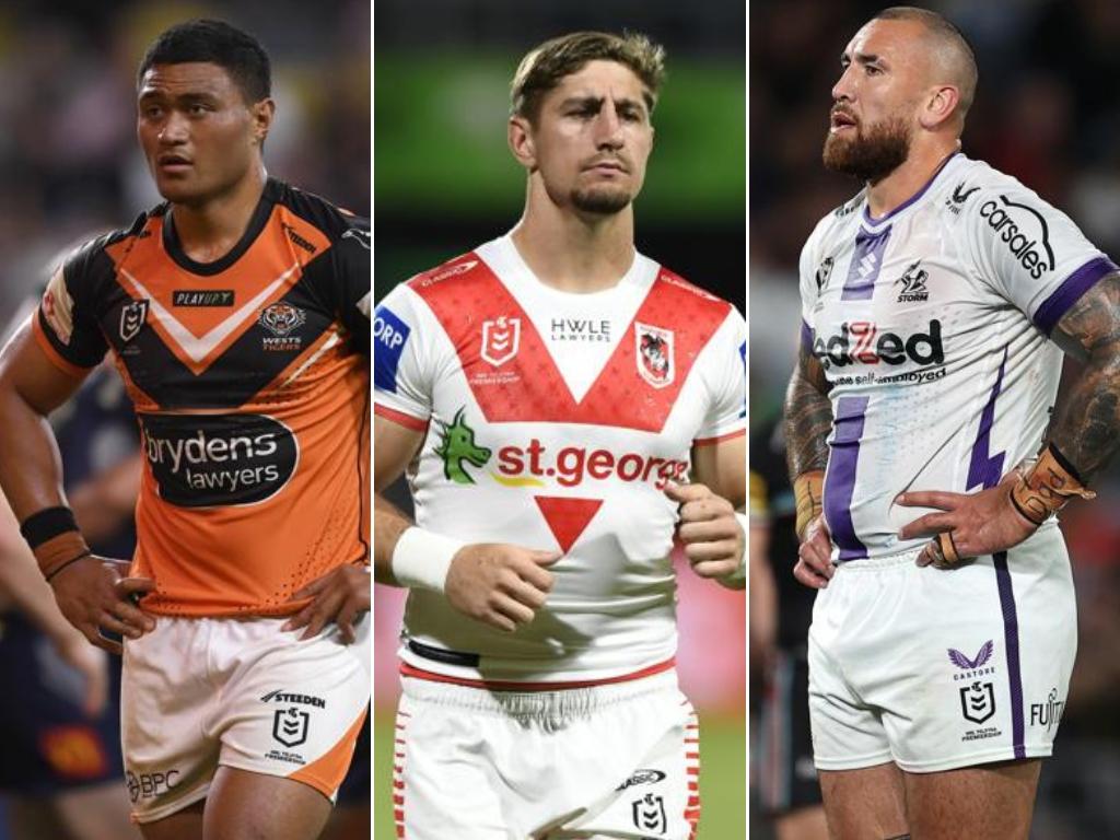 Rival clubs are monitoring the situation at the Dragons, Tigers and Storm, as the clubs risk losing some of their biggest stars, including Nelson Asofa-Solomona and Stefano Utoikamanu.