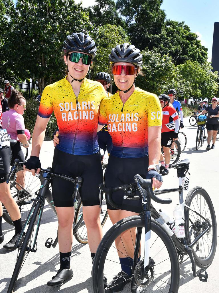 Tour de Brisbane. Sunday April 14, 2024. Picture, John Gass