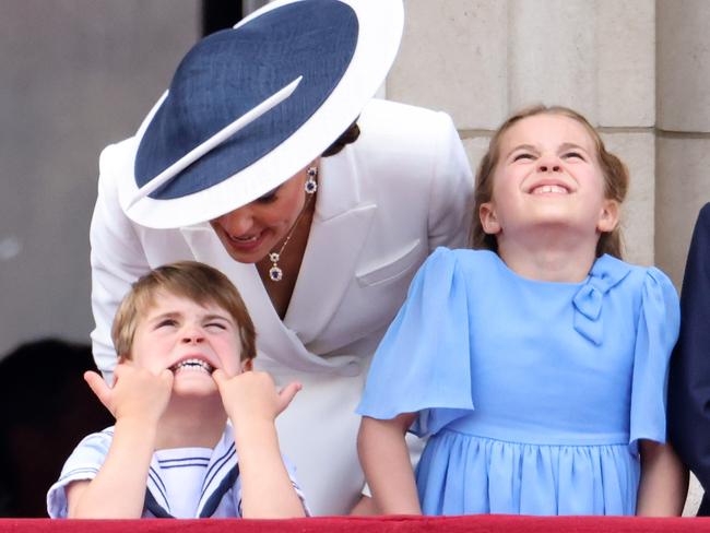 At just four years old, Prince Louis’ concentration span is a little shorter than the rest of his family’s. Picture: Chris Jackson/Getty Images