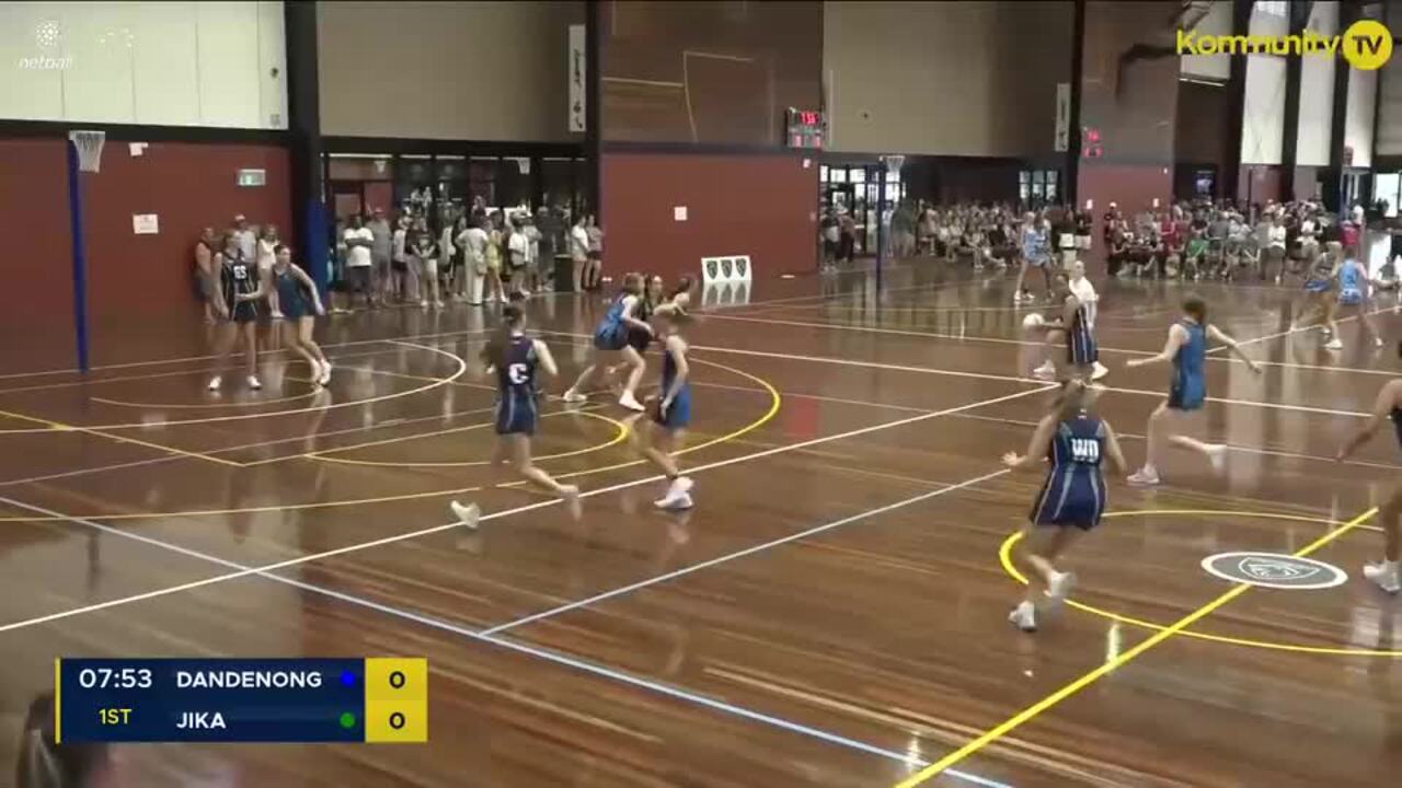 Replay: Dandenong Valley v Jika (17&U) - 2025 Netball Victoria State Titles Day 2