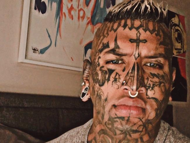 Police were earlier told a group of men assaulted Mr Carlson outside a nightclub on Chapel St, Melbourne, before chasing him down the street. Picture: Instagram