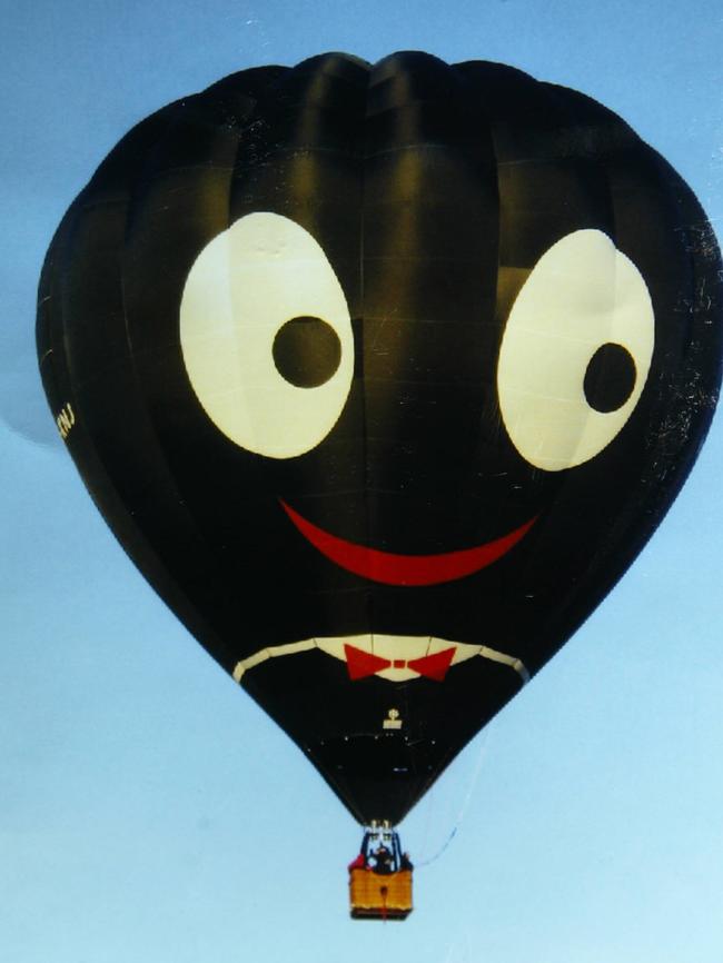 The Black Magic balloon. 