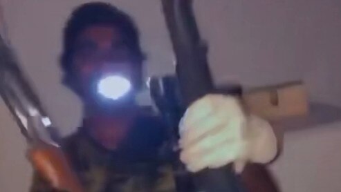 A screenshot of a TikTok video posted by juveniles in WA's Kimberley and Pilbara regions. Rival gangs have been posting videos of their criminal exploits.