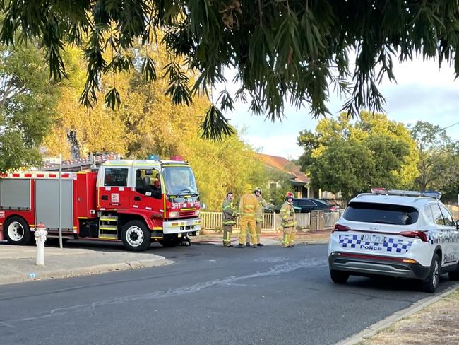 House fire on Keam St in Mildura. Picture: Stuart Kavanagh