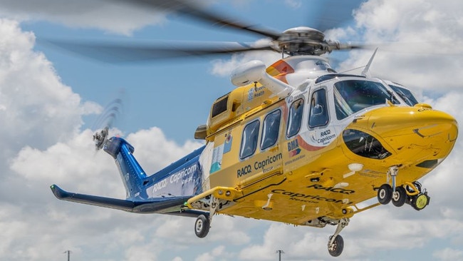 The CapRescue chopper has been tasked to a horse riding incident on a rural property west of Rockhampton.