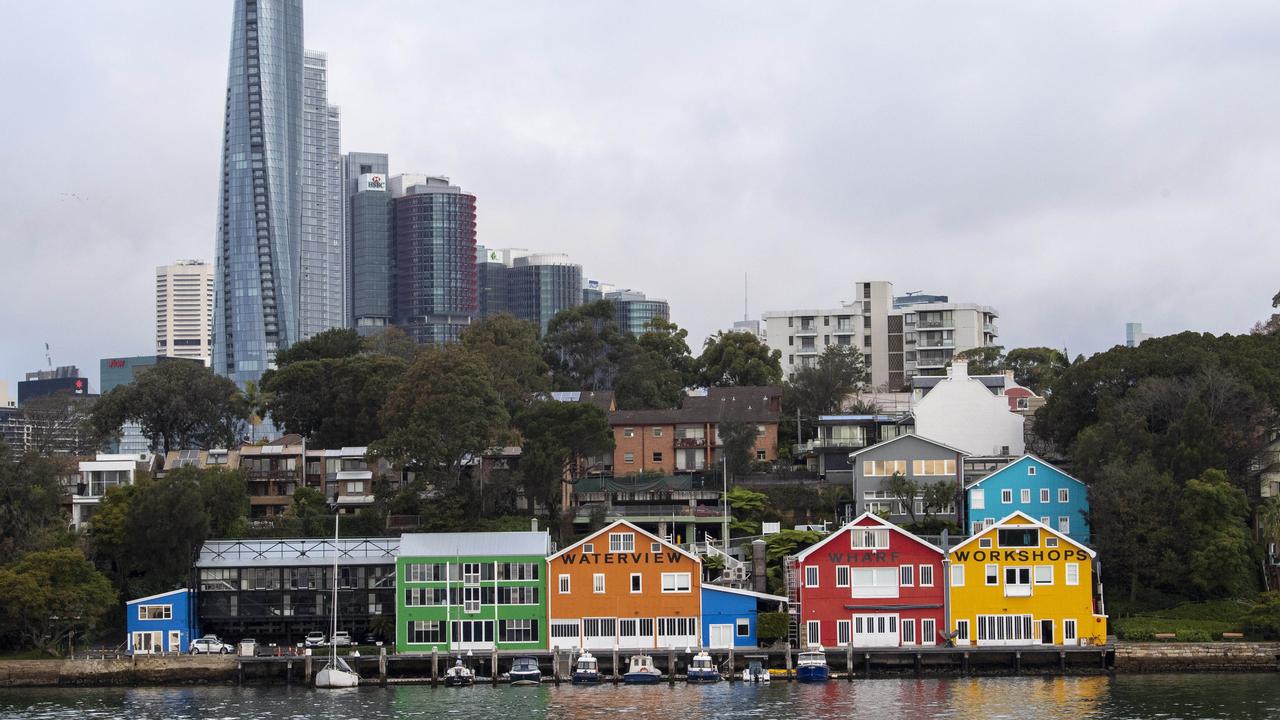 Waterview Wharf Workshops in Balmain have a Scandinavian appearance. Picture: NewsWire / Simon Bullard.