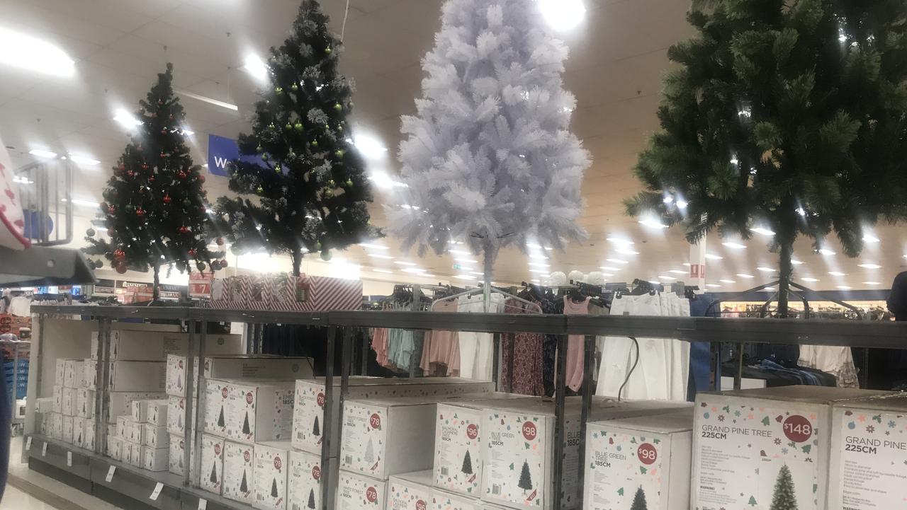 Christmas tree deals big w