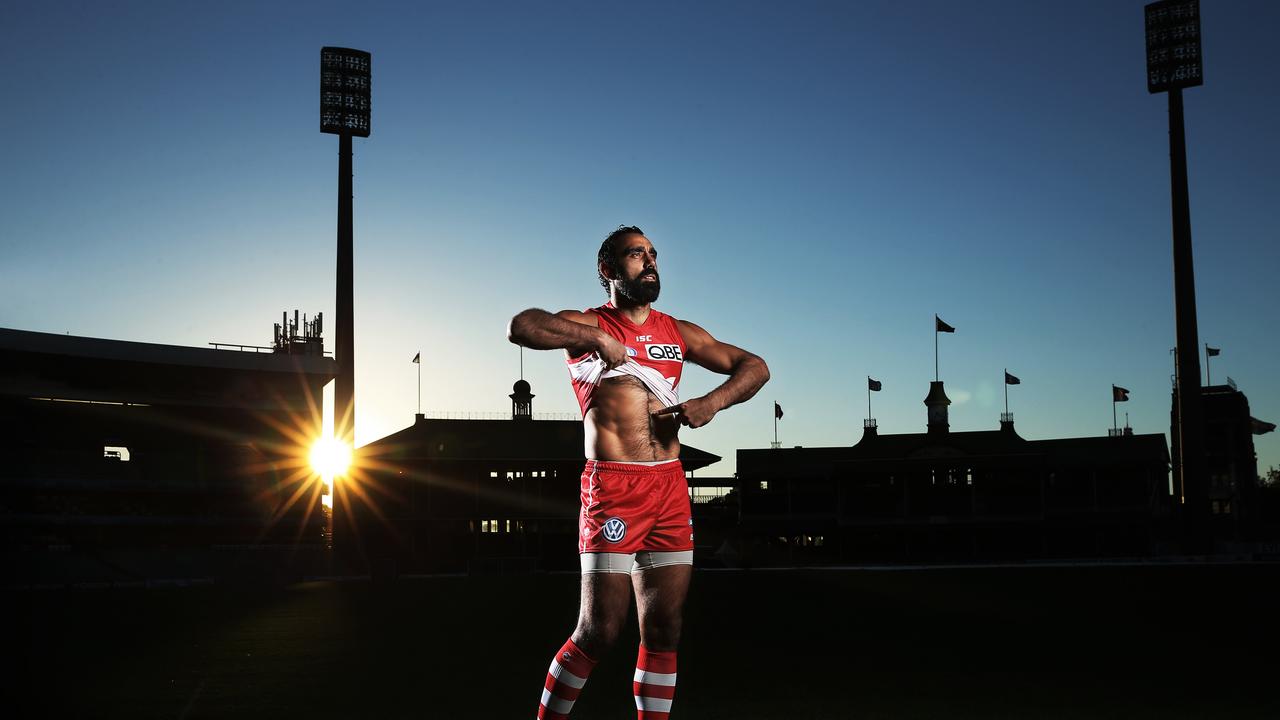 Adam Goodes on the 20th anniversary of Nicky Winmar’s stance.