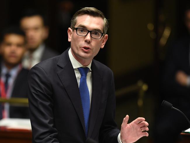 NSW Treasurer Dominic Perrottet welcomed the assurance that the state would be better off. Picture: AAP