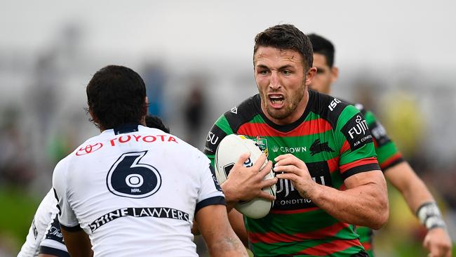 Should the likes of Sam Burgess be welcomed into Origin? Photo by Ian Hitchcock/Getty Images.