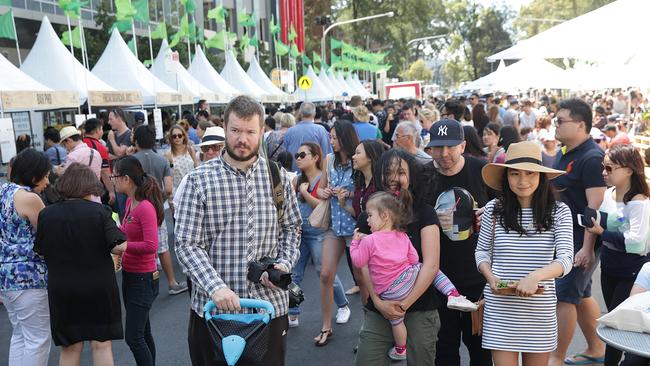 The Taste Of Mascot food festival was originally held in Bourke St, Mascot.