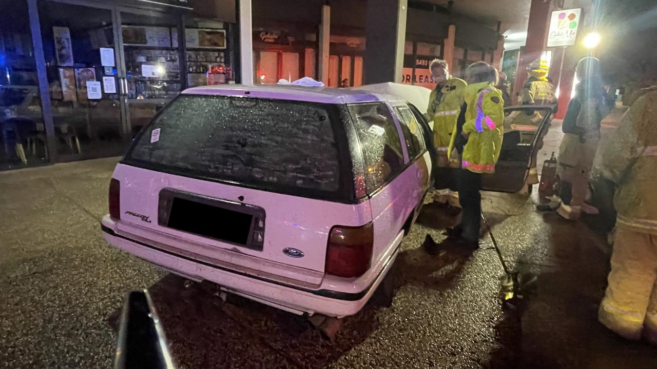 Emergency services on scene at a crash in Coolum Beach on July 5, 2022. Picture: Contributed