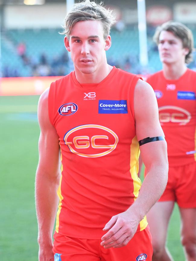 Free agent Tom Lynch is expected to leave Gold Coast.