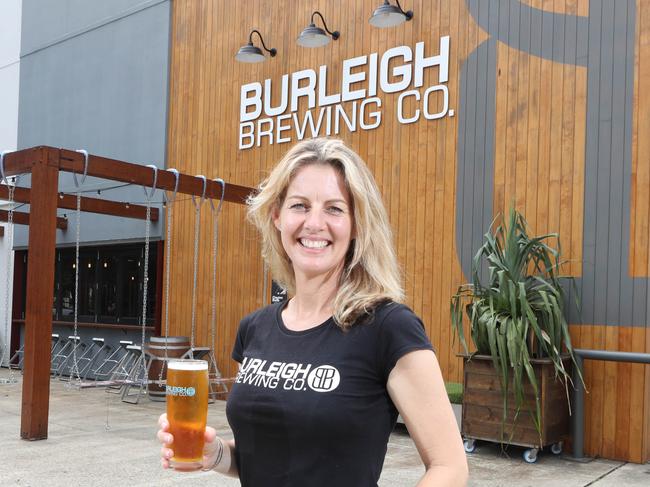 Bureligh Brewing owner Peta Fielding at her factory. Picture Glenn Hampson