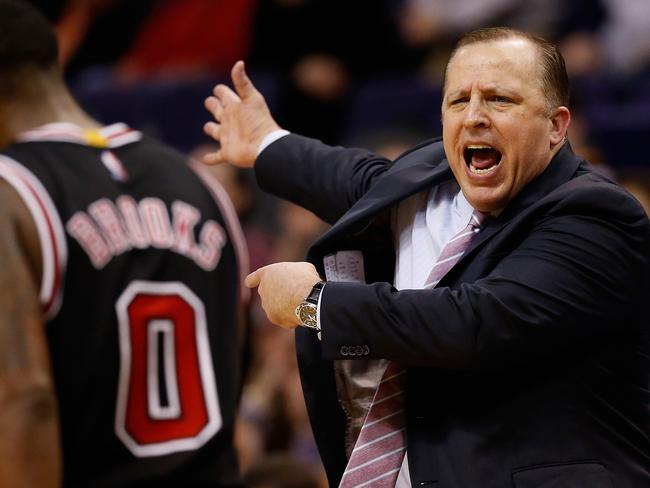 Head coach Tom Thibodeau of the Chicago Bulls is under pressure.