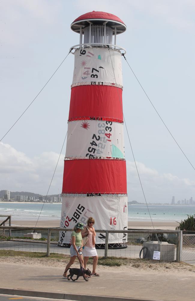 SWELL Sculptures on display at Currumbin in 2023. Picture Glenn Hampson