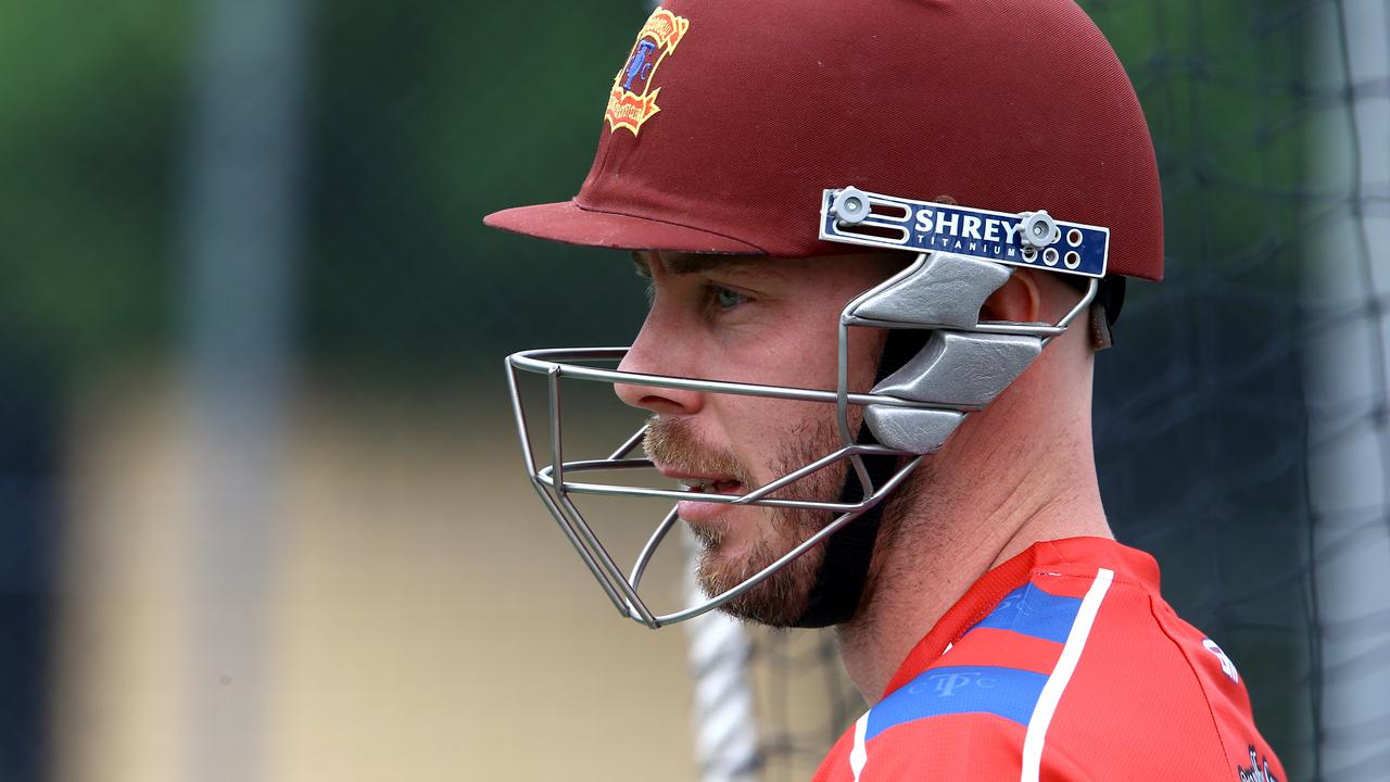 Chris Lynn turns out for Toombul. Picture: David Clark / AAP