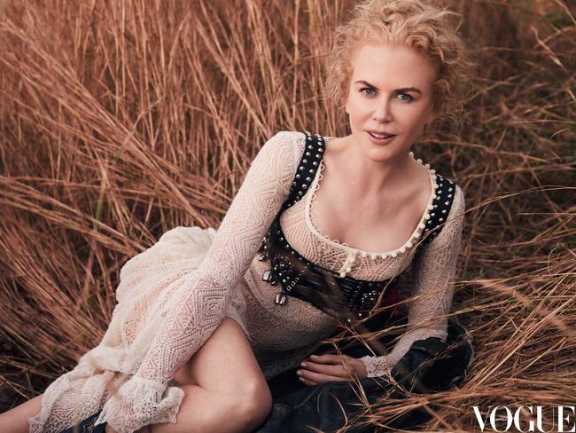 Kidman was photographed in her adopted hometown Nashville for her newest<i> Vogue Australia</i> shoot. Photo: Will Davidson