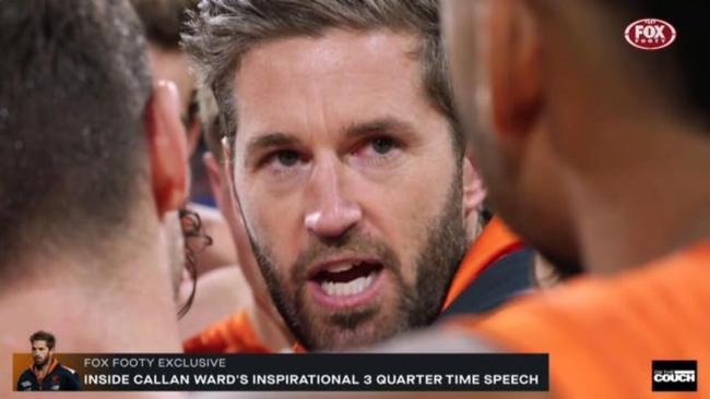 Ward's inspiring 3QT speech revealed