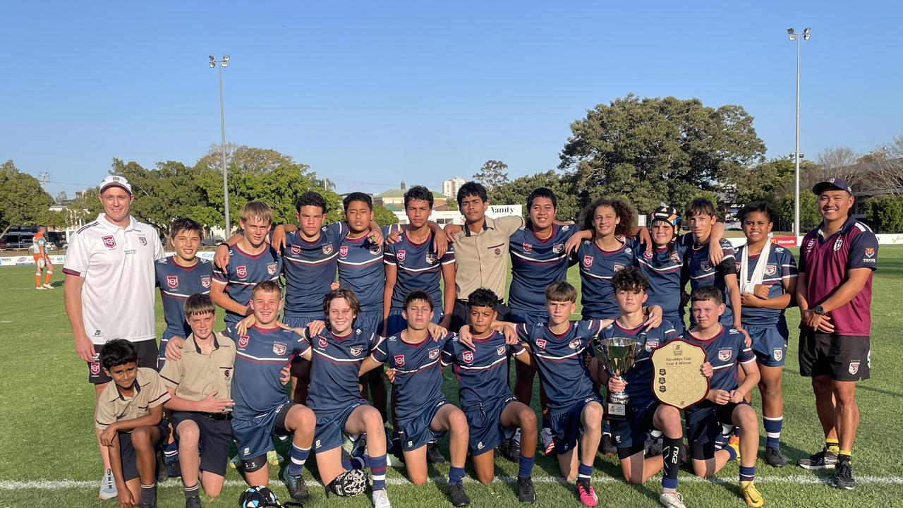 The Stretton State College Year 8 premiers.