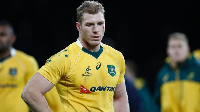 David Pocock is unlikely to play for the Wallabies before the World Cup. Picture: AFP