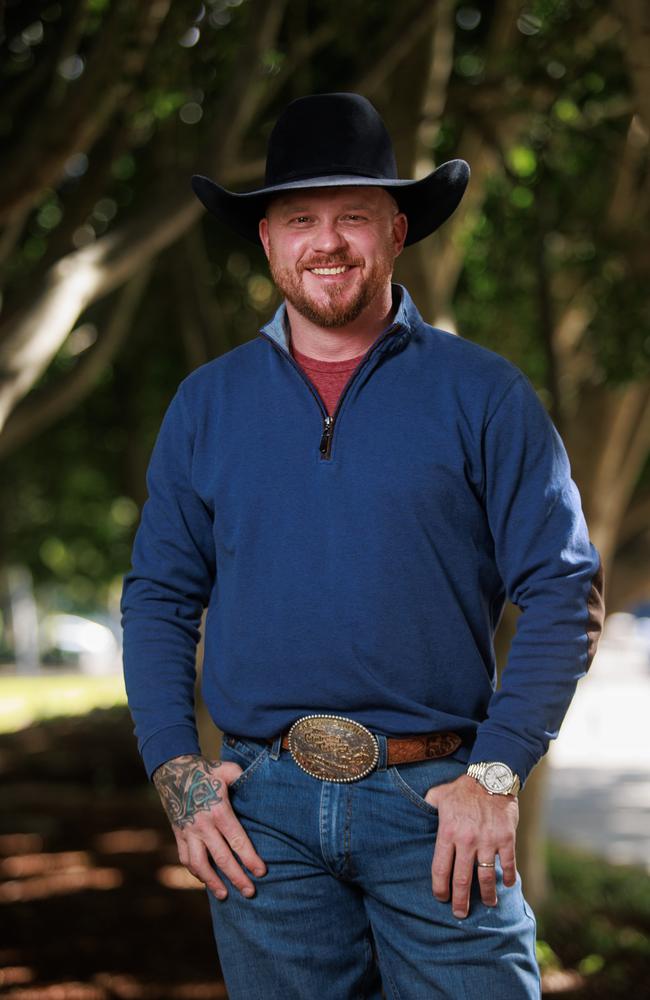 Cody Johnson In Team Roping At 2023 North Queensland Elite Rodeo