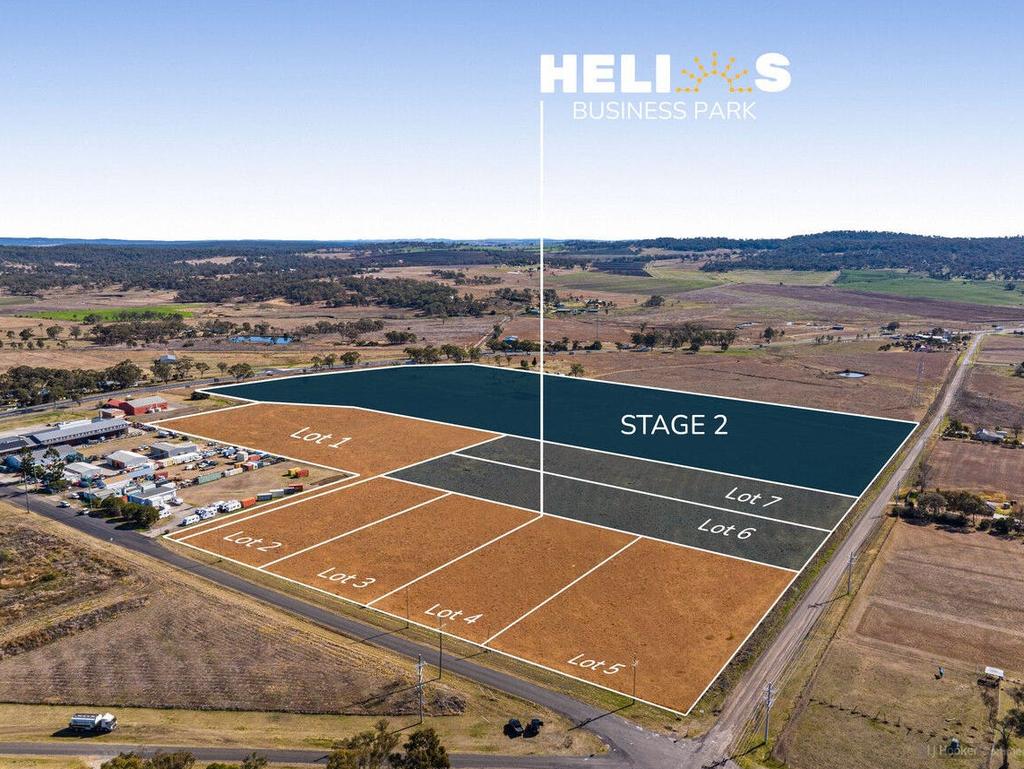 Expressions of interest have been floated by LJ Hooker Commercial Toowoomba for lots on a proposed industrial precinct outside Warwick. Photo: LJ Hooker Commercial Toowoomba