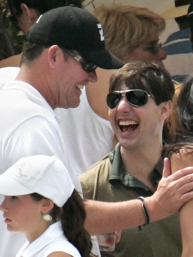 Tom Cruise and James Packer, pictured in 2007, were once great mates.