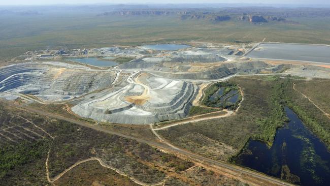 The Ranger uranium mine in Kakadu National Park.