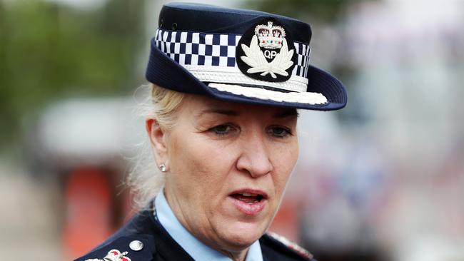 Police Commissioner Katarina Carroll said she was “bitterly disappointed”. Picture: Nigel Hallett