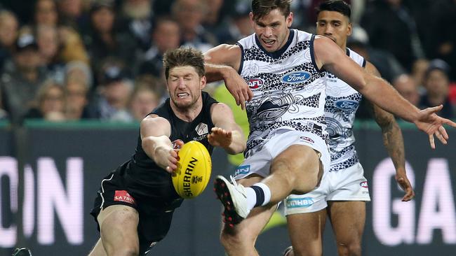 Sam Rowe in action for Carlton last year. Picture: Michael Klein