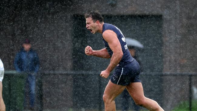 Jackson Paine celebrates his goal.Picture: George Sal