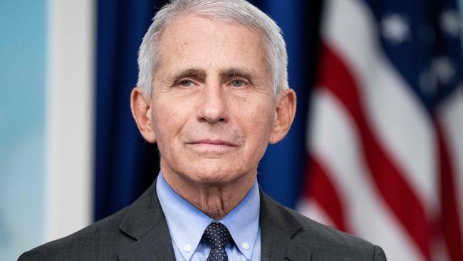 Dr Anthony Fauci is America’s leading infectious diseases expert. Picture: Saul Loeb/AFP