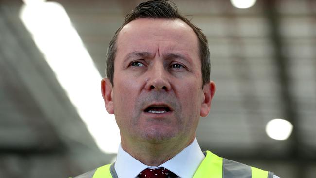 WA Premier Mark McGowan. Picture: AAP