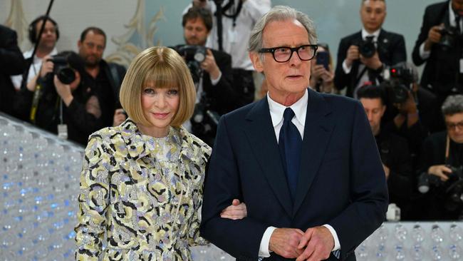 The rumoured couple walked their first red carpet together yesterday. Picture: Angela Weiss/AFP