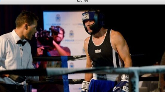 Gary Jubelin also boxes to keep himself fit.